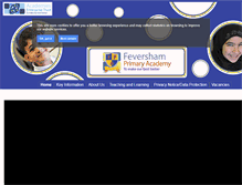 Tablet Screenshot of fevershamprimaryacademy.org